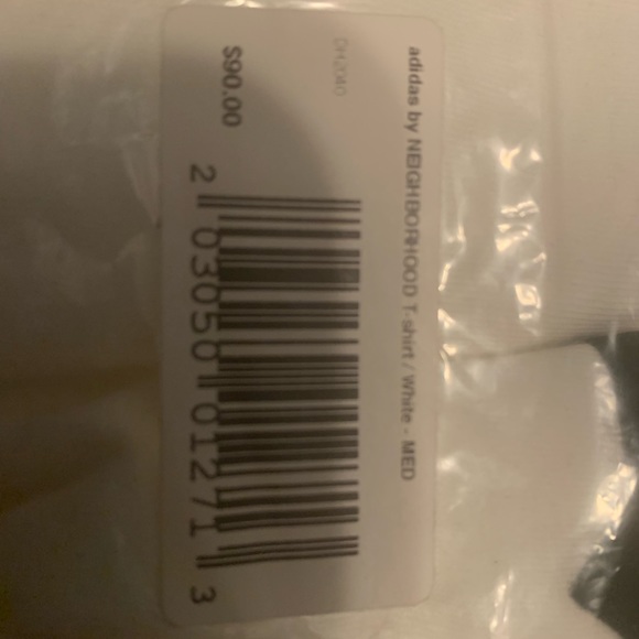 Neighborhood X Adidas Short Sleeve T-shirt - NWT - Picture 3 of 9